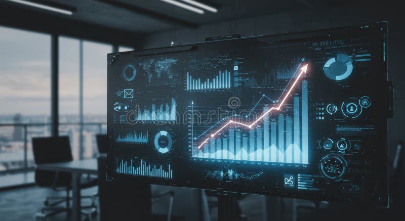 Dashboard de analytics e métricas de vendas com tecnologia avançada
